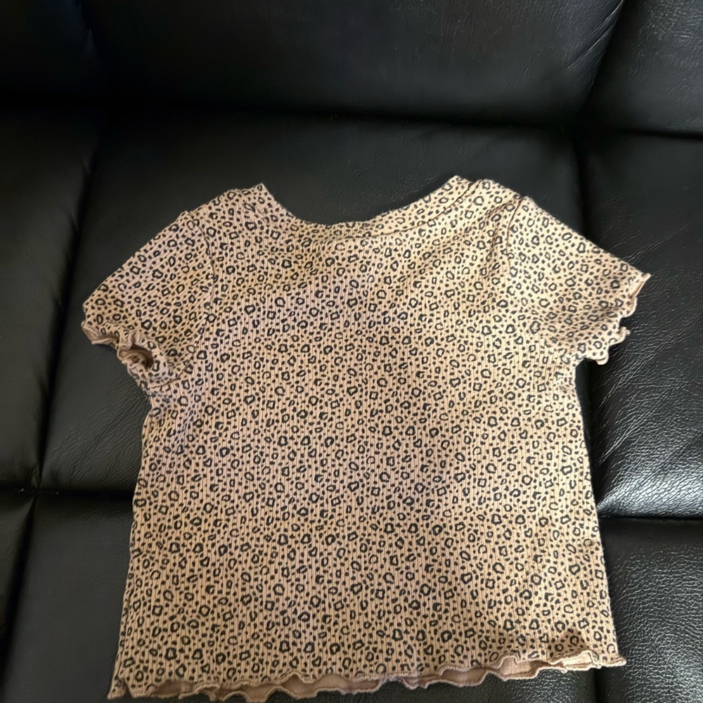 Cat & Jack Leopard Print Top